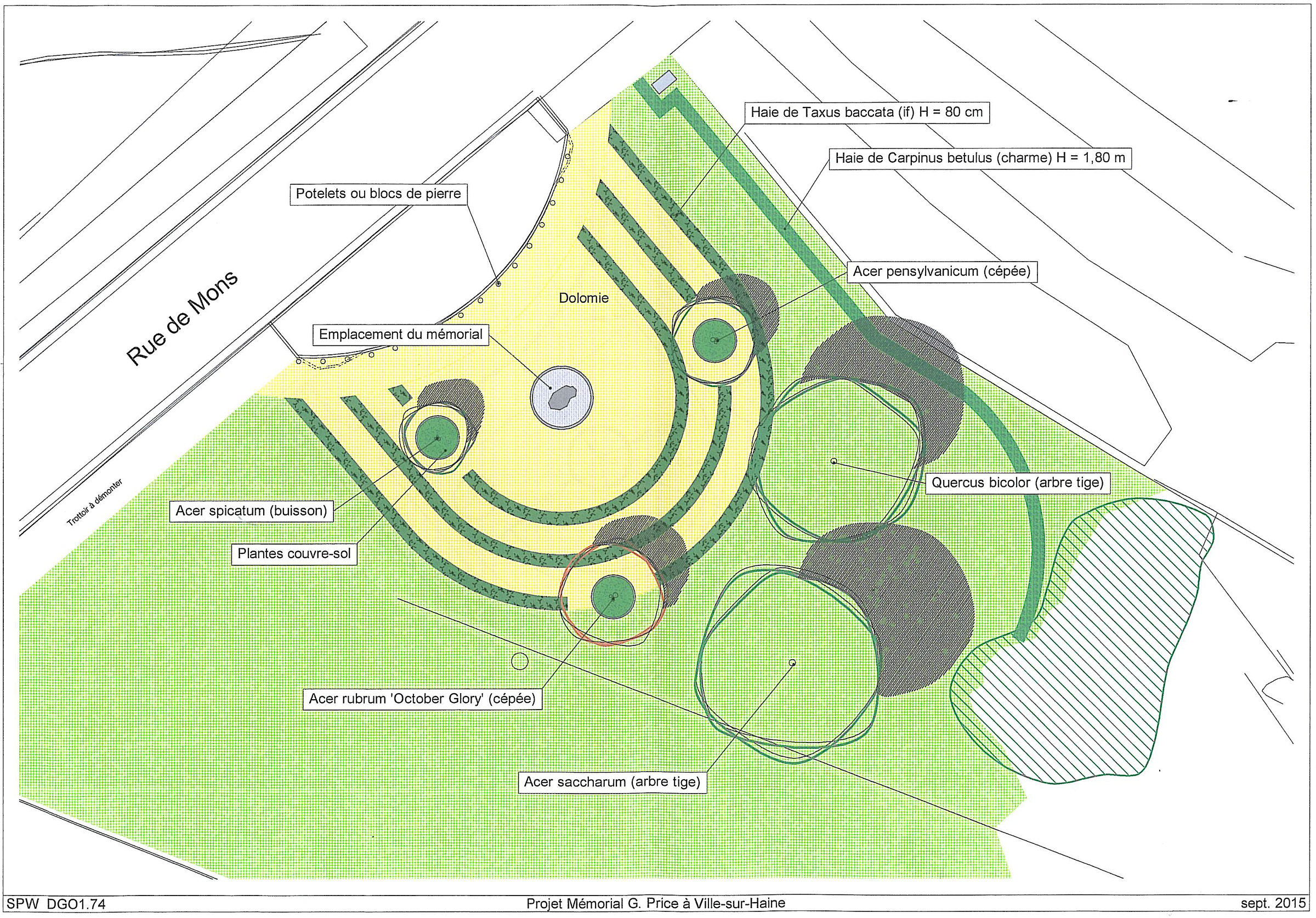 Plan-amenagement-paysager - Memorial Price